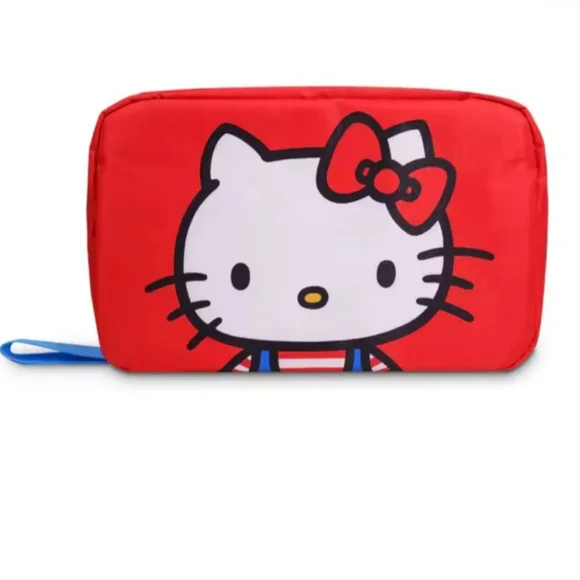 Hello Kitty Bags Cute Red Packing Cube Travel Bag Toiletry Bag - Picture 6 of 11